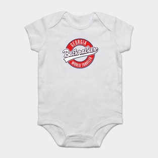 Georgia backpacker world traveler Baby Bodysuit